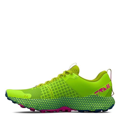 Under Armour DS Ridge TR 1 Scarpa Running da Trail per Uomo, Lime Surge/Velocity/Rebel Pink, 42 EU von Under Armour