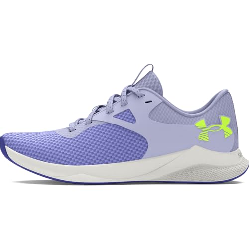 Under Armour Damen Charged Aurora 2 Crosstrainer, (504) Celeste/White Clay/High Vis Yellow, 37.5 EU von Under Armour