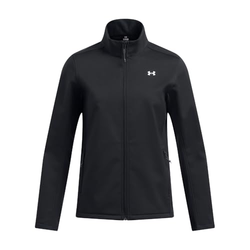 Under Armour Damen ColdGear Infrared Shield 2.0 Softshell, (002) schwarz/weiß, M von Under Armour