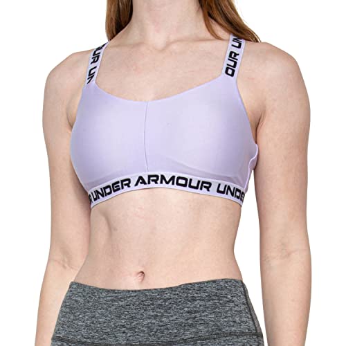 Under Armour Damen Women's UA Crossback Low Sports Bra T-Shirt, dunkelviolett, L von Under Armour