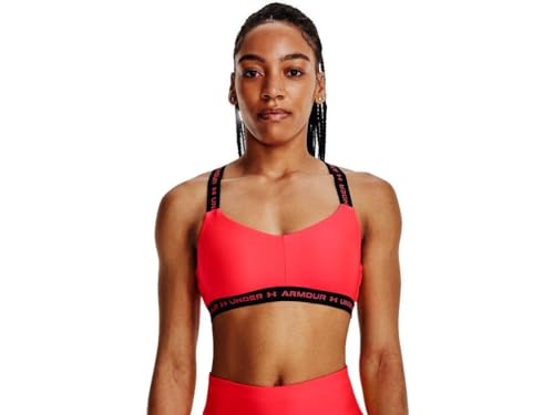 Under Armour Damen Women's UA Crossback Low Sports Bra T-Shirt, rot, XL von Under Armour