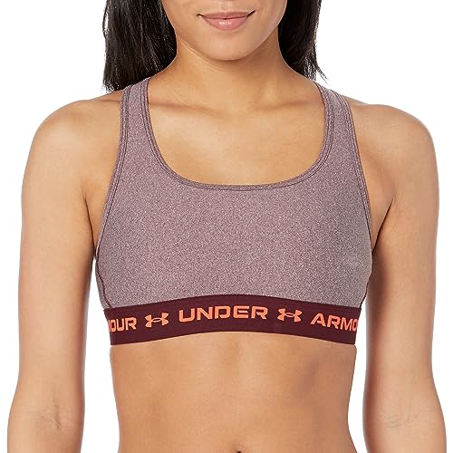 Under Armour Damen Crossback Mid-Impact Heather Sport-BH von Under Armour