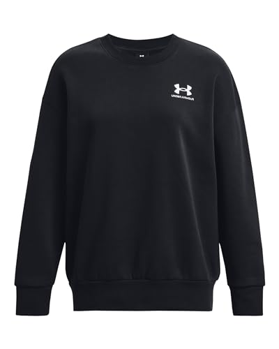 Under Armour Damen Essential Crew Sweatshirt, 426 Blau, L von Under Armour