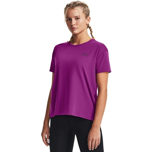 Under Armour Rush Energy Trainingsshirt Damen Magenta, S von Under Armour