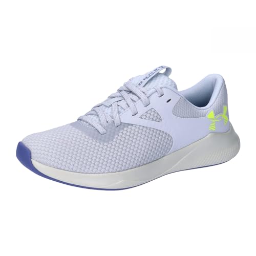 Under Armour Damen Fitnessschuhe Charged Aurora2 Halo Gray-silt-high vis Yellow 38 1/2 von Under Armour