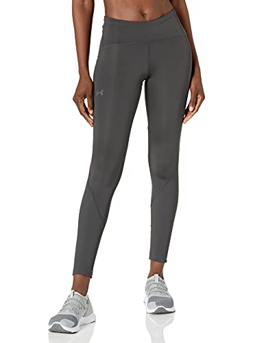 Under Armour Damen Fly Fast 2.0 HeatGear Tight Leggings Hose, Grau (Jet Gray) (010)/reflektierend, X-Groß von Under Armour