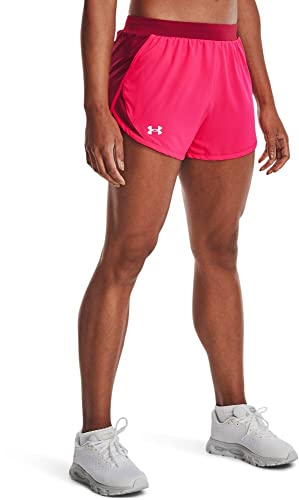 Under Armour Damen Fly by 2.0 Laufshorts Shorts, Penta Pink (975)/Reflektierend, Mittel von Under Armour