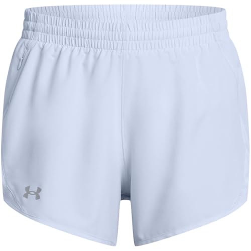 Under Armour Damen Fly by 3In Short Laufbekleidung Laufshorts Nimbus Blue - Hellblau S von Under Armour