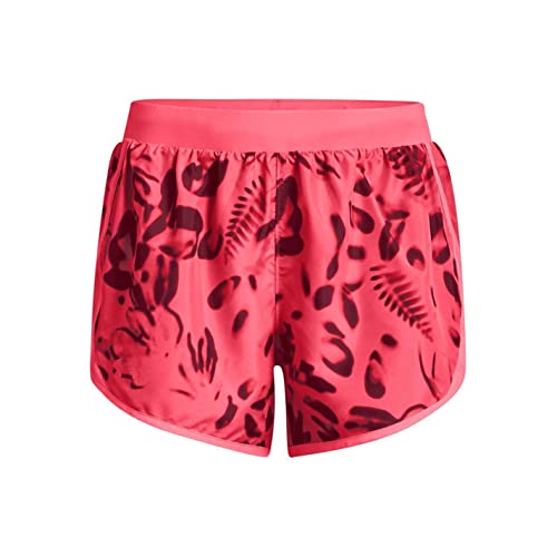Under Armour Damen Fly by Shorts Trainingshose Tunnelzug Rosa XL von Under Armour
