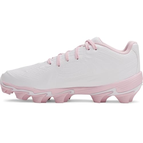 Under Armour Damen Glyde Sola Rm Softball Cleats Sneaker, (101) Weiß/Rot/Stein, 43 EU von Under Armour