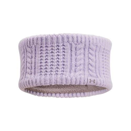 Under Armour Damen Halbzeit-Stirnband, (535) Salzlila/Salzlila/Tetragrau, Einheitsgröße, (535) Salzviolett/Salzviolett/Tetragrau, Einheitsgröße von Under Armour