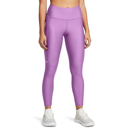 Under Armour Damen HeatGear Armour High Waisted Ankle No-Slip Leggings, (560) Provence Purple/Purple Ace, Groß von Under Armour
