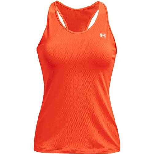 Under Armour Damen HeatGear Racer Tank Top Trainingsshirt Orange L von Under Armour