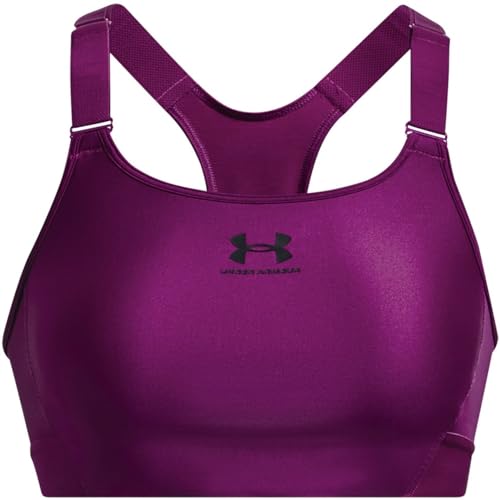 Under Armour Damen HeatGear Sport-BH, 573 Lila, M von Under Armour