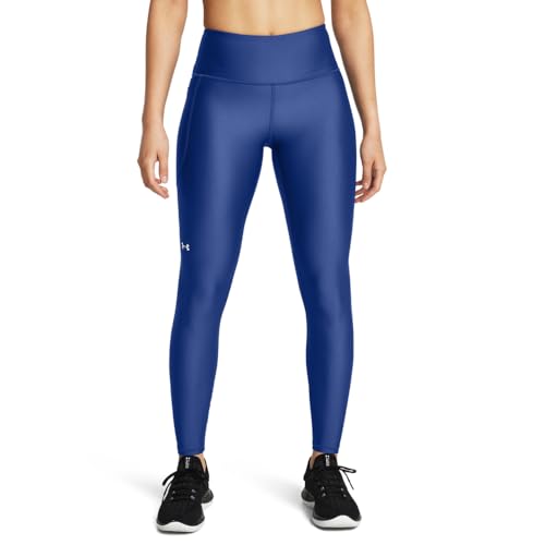 Under Armour - Damen Hg Rüstung Hirise Leg Ns Leggings, Kolorit Tech Blue (432), Größe: M x Kurz von Under Armour