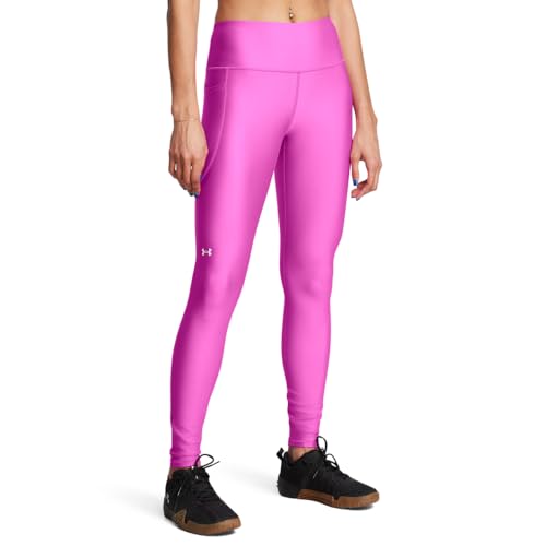 Under Armour - Damen Hg Rüstung Hirise Leg Ns Leggings, Kolorit Vivid Magenta (572), Größe: XXL x Regular von Under Armour