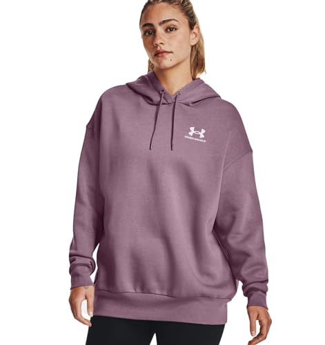 Under Armour Damen Hoodie Essential Misty Purple S von Under Armour