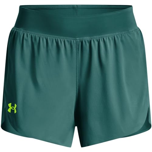 Under Armour Damen Lighter Than Air Shorts Laufbekleidung Shorts Petrol - Blau L von Under Armour