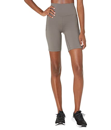 Under Armour Damen Meridian Bike Shorts, Fresh Clay/Metallic Silver, Mittel von Under Armour