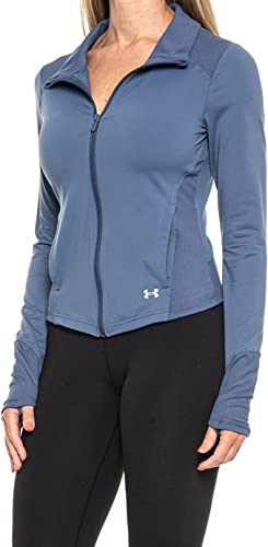 Under Armour Damen Meridian-Jacke mit durchgehendem Rei verschluss, Gr e S, Utility Blau, Small von Under Armour