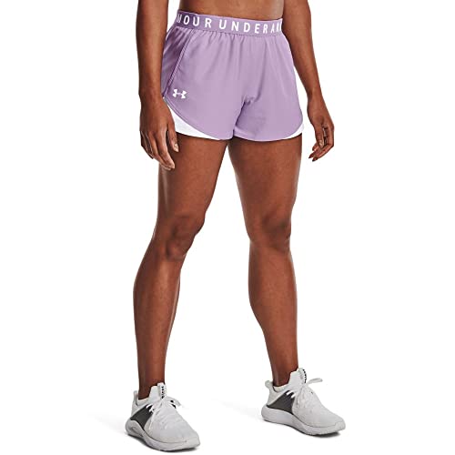 Under Armour Damen Play Up 3.0 Shorts, Octane (566) / Weiß, Mittel von Under Armour