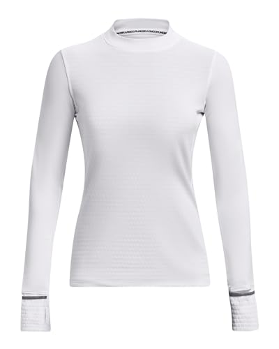 Under Armour Damen Qualifier Cold T-Shirt, Weiß, S von Under Armour