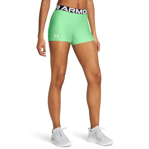 Under Armour Damen Short Tight HG Authentics Shorty 1383629 Matrix Green M von Under Armour