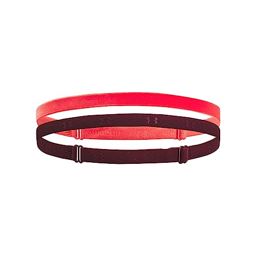 Under Armour Damen Stirnband Adjustable Mini Bands 1376723 Venom Red One size von Under Armour