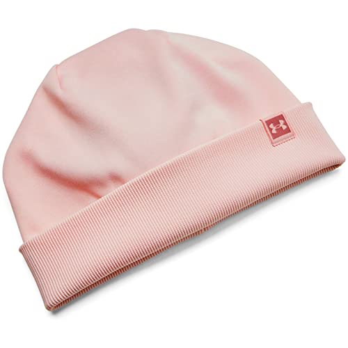 Under Armour Damen Storm Fleece Beanie Mütze für kaltes Wetter, Micro Pink (685)/Micro Pink, Einheitsgröße von Under Armour