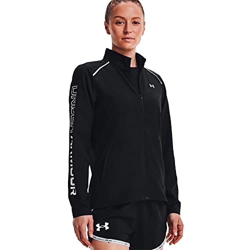 Under Armour OutRun The Rain II Laufjacke Damen schwarz/weiß, S von Under Armour