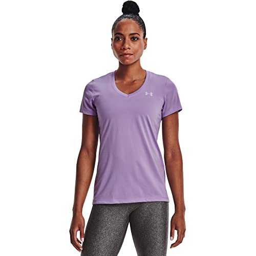 Under Armour Damen Tech Kurzarm V-Ausschnitt - Solid von Under Armour