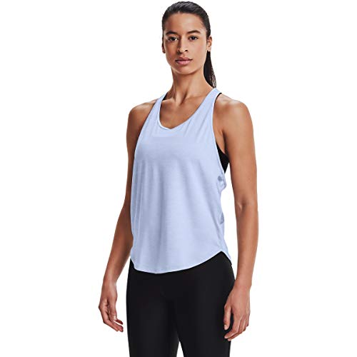 Under Armour Damen Tech Vent Tank Ärmellos, Isotope Blue (438) / Schwarz, Groß von Under Armour