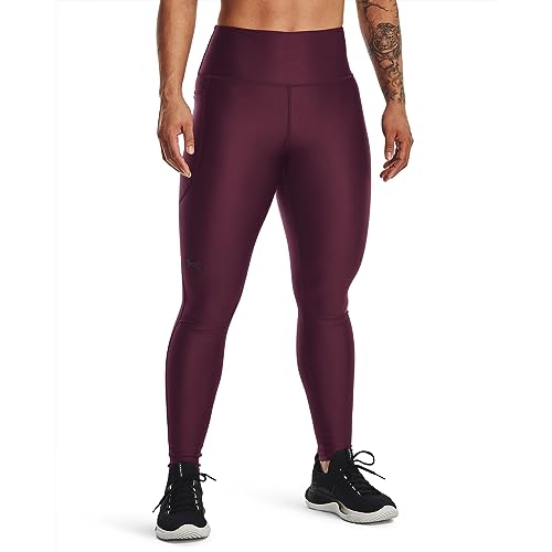 Under Armour Damen Tights HeatGear Dark Maroon XS von Under Armour