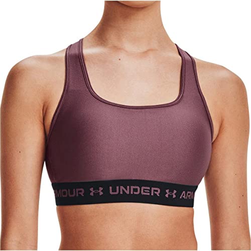 Under Armour Damen UA Crossback Mid Bra Sport-BH, Violett (554), XS von Under Armour