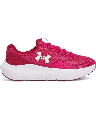 Under Armour Damen UA W Charged Surge 4 Laufschuhe, Shaded Fuchsia/Crimson Crest/White Under Armour Damen UA W Charged Surge 4 Laufschuhe, Shaded Fuchsia/Crimson Crest/White von Under Armour