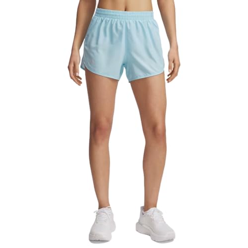 Under Armour Damen Fly by 3In Short Laufbekleidung Laufshorts Blue/Stream - Blau L Under Armour Damen Fly by 3In Short Laufbekleidung Laufshorts Blue/Stream - Blau L von Under Armour