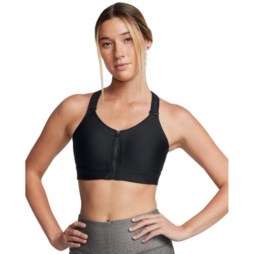 Under Armour Damen Ua Infinity High Zip 2.0 BH, Undurchsichtige, Schwarz/Schwarz, M von Under Armour
