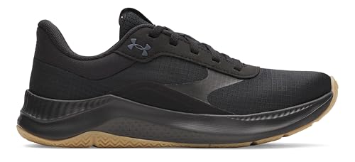 Under Armour Damen Aurora 3, Turnschuh mit schlanker Passform, leichter Damen Sportschuh, atmungsaktiver Damen Sneaker,Black / Black / Anthracite,44.5 von Under Armour