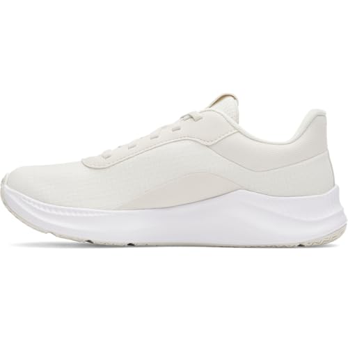 Under Armour Damen Aurora 3, Turnschuh mit schlanker Passform, leichter Damen Sportschuh, atmungsaktiver Damen Sneaker,Summit White / White / Khaki Base,42 von Under Armour