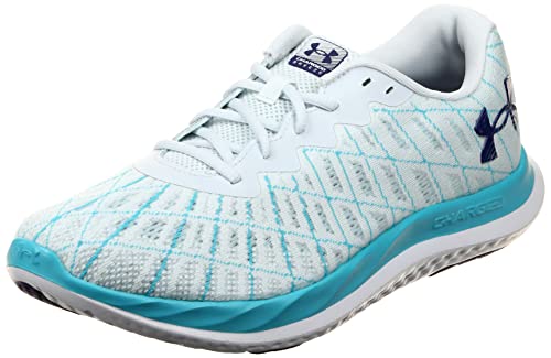 Under Armour Damen Ua W Charged Breeze 2 Visual Cushioning, (101) Gray Mist/Blue Surf/Sonar Blue, 39 EU von Under Armour