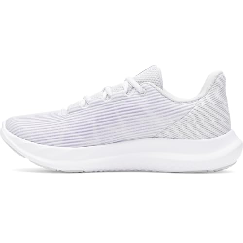 Under Armour Damen Charged Speed Swift, leichte Laufschuhe mit Mesh, Joggingschuhe mit robuster Gummisohle,Halo Gray / Transparent / Transparent,38.5 von Under Armour
