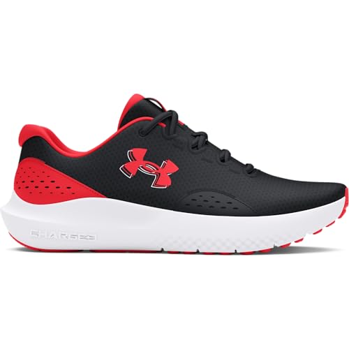 Under Armour Damen Ua W Charged Surge 4 Laufschuhe, Black Racer Red Racer Red, 36.5 EU von Under Armour