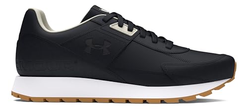 Under Armour Damen Ua W Essential Runner Sneaker, Schwarz, Weiß, Quarz, Schwarz, 40.5 EU von Under Armour