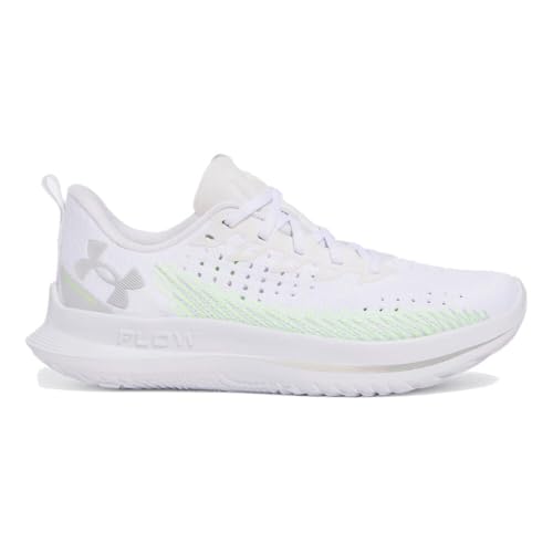 Under Armour Damen Velociti 4 Laufschuhe Neutralschuh White/Hyper Green - Weiß 41 von Under Armour