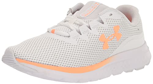 Under Armour Damen Women's Ua Charged Impulse 3 Running Shoes Technical Performance, (100) White/White/Orange Tropic, 37.5 EU von Under Armour