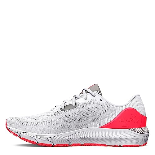 Under Armour Damen Women's Ua HOVR Sonic 5 Running Shoes Technical Performance, (106) White/Bolt Red/Metallic Pewter, 37.5 EU von Under Armour