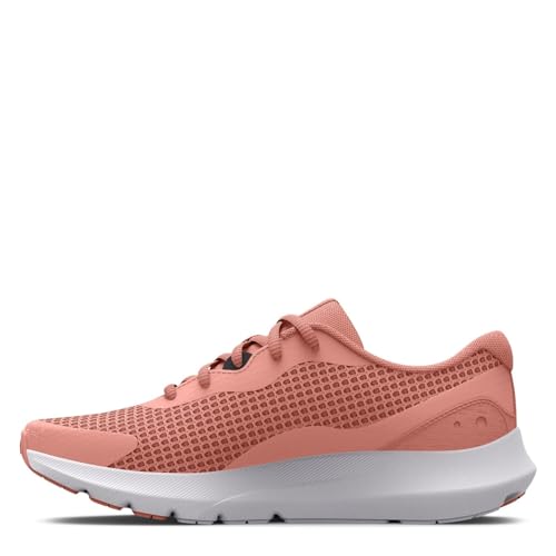 Under Armour Damen Women's Ua Surge 3 Running Shoes Visual Cushioning, Pink Sands (600)/Jet Gray, 38 EU von Under Armour