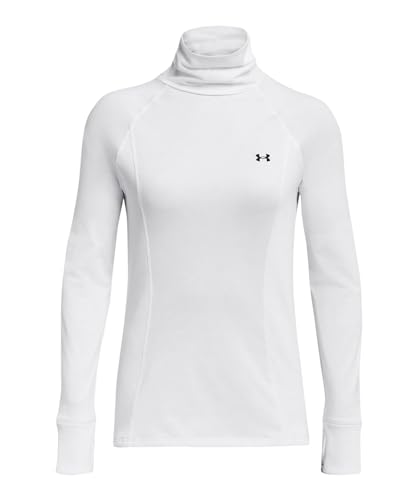 Under Armour Damen Zug Jacke mit Trichterkragen, Weiß, XS von Under Armour