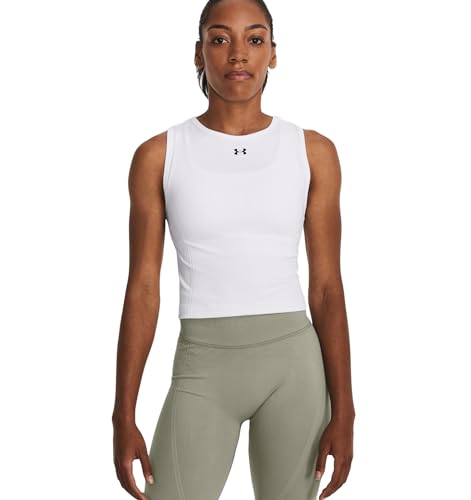 Under Armour Damen Zug Nahtlos T-Shirt, Weiß, S von Under Armour