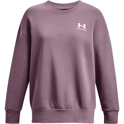 Under Armour Essential FLC OS Crew Misty Purple - XL von Under Armour